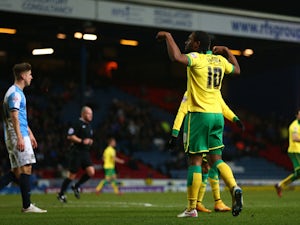 Jerome gives Norwich lead against Derby