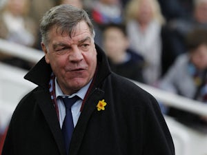 West Ham United's English Manager Sam Allardyce waits for the start of the English Premier League football match between West Ham United and Crystal Palace at Boleyn Ground in Upton Park, East London on February 28, 2015