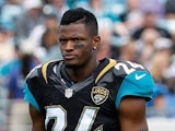 Will Blackmon #24 of the Jacksonville Jaguars waits during a timeout during the game at EverBank Field on December 15, 2013