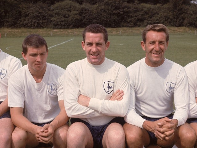 Dave Mackay of Tottenham Hotspur in 1960
