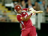 Johnson Charles of the West Indies bats during the first T20 between New Zealand and the West Indies at Eden Park on January 11, 2014