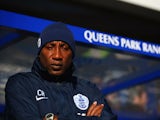 Chris Ramsey manager of QPR looks on prior to the Barclays Premier League match between Queens Park Rangers and Tottenham Hotspur at Loftus Road on March 7, 2015
