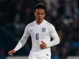 Shay Facey of England in action during the U20 International friendly match between England and Romania on September 5, 2014