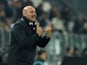 Atalanta BC head coach Stefano Colantuono issues instructions during the Serie A match between Juventus FC and Atalanta BC at Juventus Arena on February 20, 2015