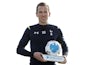 Harry Kane with the player of the month award for February 2015