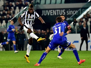 Pogba fires Juventus past Sassuolo