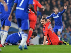 Half-Time Report: Ibrahimovic sent off in goalless first half