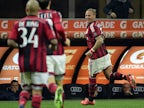 Half-Time Report: AC Milan, Empoli level at half time