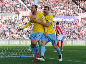 Half-Time Report: Palace come from behind to lead Stoke