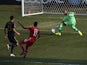 Rais Mbolhi #92 of Philadelphia Union is unable to make the save on a shot and goal by Tesho Akindele #13 of FC Dallas at PPL Park on March 21, 2015