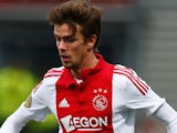 Lucas Andersen of Ajax in action during the Dutch Eredivisie match against S.B.V. Excelsior Rotterdam on March 17, 2015