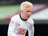 Will Hughes for Derby County on January 10, 2015