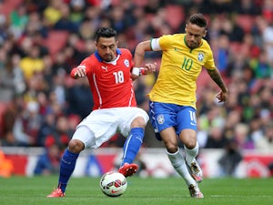 Live Commentary: Brazil 1-0 Chile - as it happened
