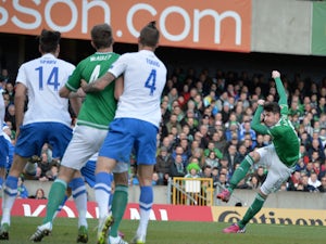 Lafferty scores twice in Northern Ireland win
