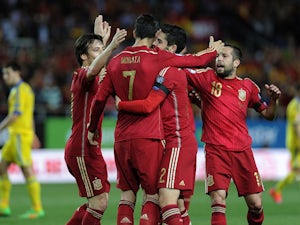 Spain clinch narrow win over Ukraine