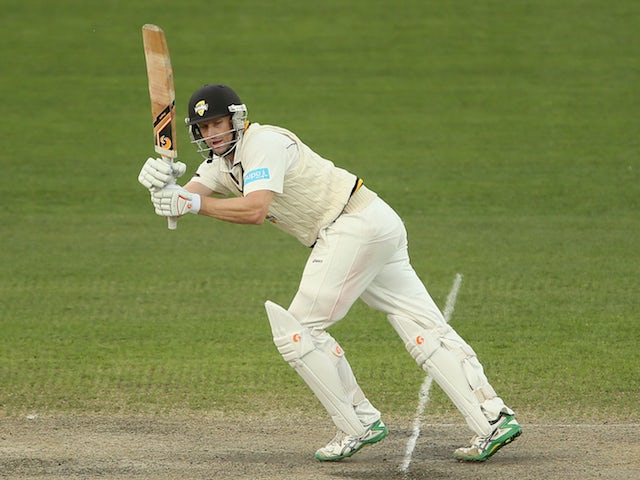Adam Voges in action on March 24, 2015
