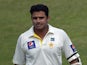 Pakistani batsman Azhar Ali leaves the ground after his dismissal during the fourth day of the third and final Test match between New Zealand and Pakistan at the Sharjah cricket stadium in Sharjah on November 30, 2014