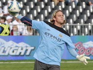 Man City keeper heads to New York