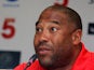 John Barnes attends the Liverpool FC Legends Tour Pre-match press conference at Moses Mabhida Stadium on November 14, 2013