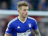 Luke Hyam in action for Ipswich Town on January 4, 2015