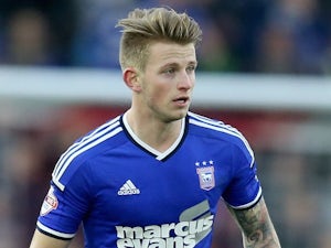 Luke Hyam in action for Ipswich Town on January 4, 2015
