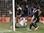 Belgium's Marouane Fellaini (R) scores the first goal during the Euro 2016 qualifying football match match between Israel and Belgium on March 31, 2015
