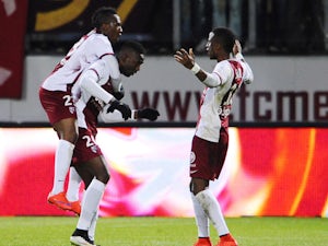 Maiga hat-trick lifts Metz past Toulouse