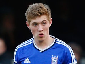 Teddy Bishop in action for Ipswich Town on January 10, 2015