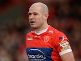 Terry Campese of Hull Kingston Rovers in action during the First Utility Super League match between Hull KR and Wigan at Craven Park on March 1, 2015