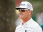 Charley Hoffman of the United States walks off the 17th tee during the second round of the 2015 Masters Tournament at Augusta National Golf Club on April 10, 2015