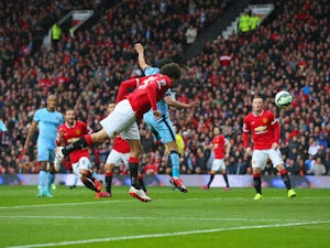 United leading City in Manchester derby