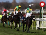 Many Clouds ridden by Leighton Aspell wins the 2015 Crabbie's Grand National at Aintree Racecourse on April 11, 2015