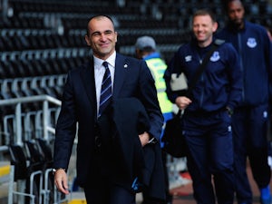 Martinez "pleased" with Everton display