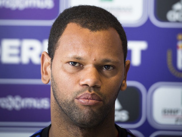 Anderlecht's new player Rolando speaks during at a press conference during his official presentation on February 5, 2015