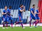 Graeme Shinnie, of Inverness Caledonian Thistle celebrates Greg Tansey's goal in the second half during the William Hill Scottish Cup Semi Final match between Inverness Caledonian Thistle and Celtic at Hamden Park on April 19, 2015