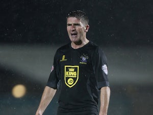 Ryan Lowe of Bury in action during the Sky Bet League Two match between Northampton Town and Bury at Sixfields Stadium on December 26, 2014