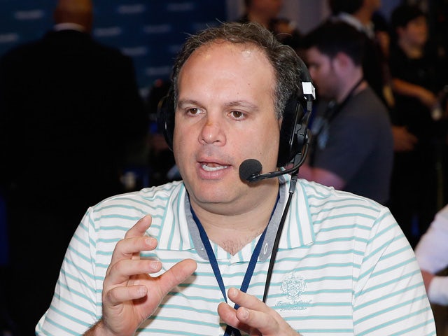 Miami Dolphins Executive Vice President of Football Ops Mike Tannenbaum attends SiriusXM at Super Bowl XLIX Radio Row at the Phoenix Convention Center on January 30, 2015