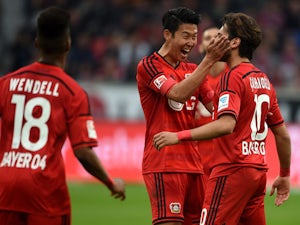 Calhanoglu fires Leverkusen ahead