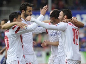 Sevilla up to fourth with Eibar win