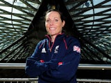 Helena Lucas of ParalympicsGB poses at the Cutty sark as she is the first athlete named by ParalympicsGB for their Rio 2016 team at the Cutty Sark, Greenwich, London on April 29, 2015