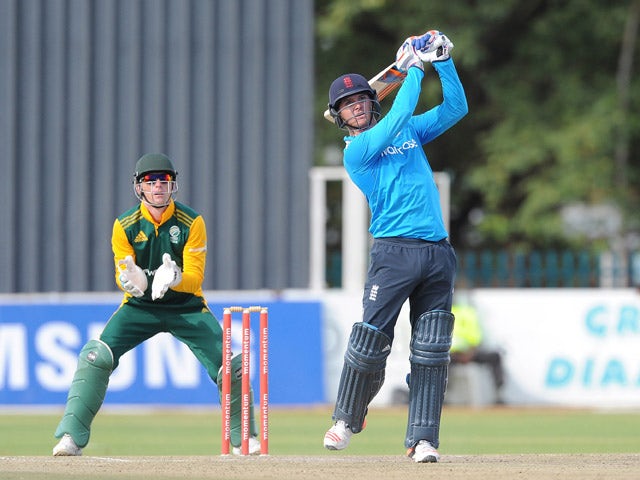 Jason Roy of England Lions during the 2nd ODI match between South Africa A and England Lions at De Beers Diamond Oval on January 28, 2015