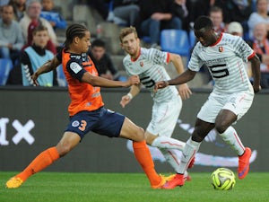 Montpellier lead Monaco at the break