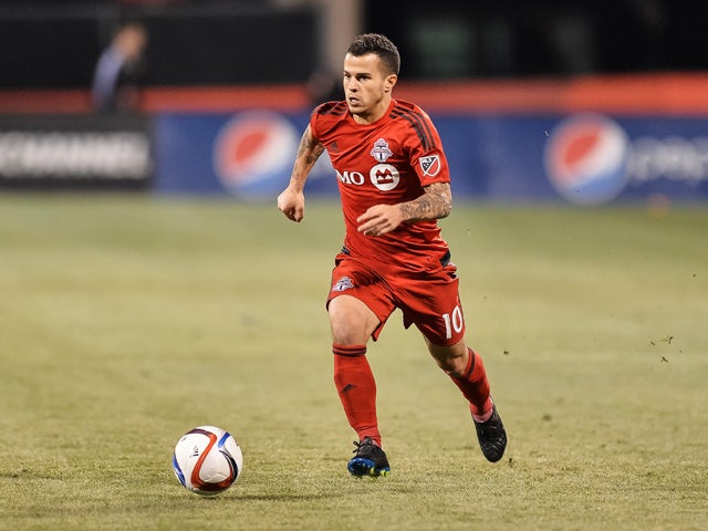 Sebastian Giovinco #10 of the Toronto FC in action against the Columbus Crew SC on March 14, 2015