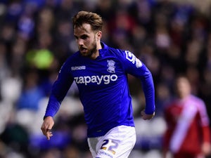 Birmingham City's Andrew Shinnie in action during a Championship encounter with Middlesbrough on February 18, 2015