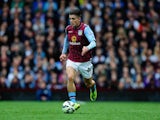 Jack Grealish in action for Aston Villa on May 9, 2015