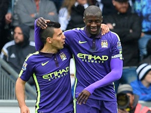 Toure at the double against Swansea