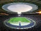 Hertha Berlin players take a knee