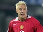 Alan Smith of Manchester United in action during the UEFA Champions League, Group D match between Villarreal and Manchester United at the Campo Municipal El Madrigal on September 14, 2005