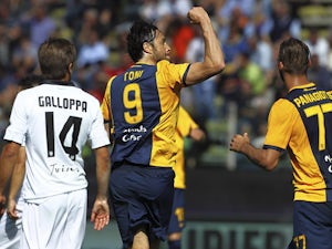 Toni rescues point for Verona