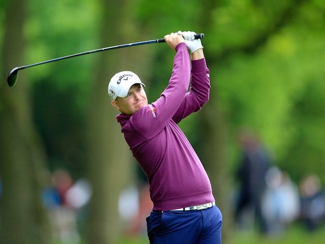 James Morrison on day two of the BMW PGA Championship on May 22, 2015